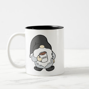 Bauernhof Gnome mit Lumpy Coffee Tasse