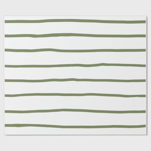 Bauernhof Grünstreifen Geschenkpapier (Flach)