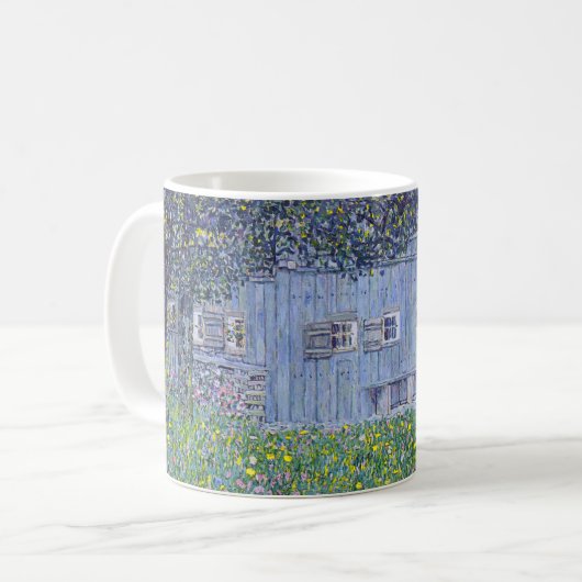 Bauernhof, Gustav Klimt Kaffeetasse (Vorderseite Links)