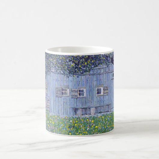 Bauernhof, Gustav Klimt Kaffeetasse (Mittel)