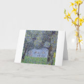 Bauernhof, Gustav Klimt Karte (Gelbe Blume)