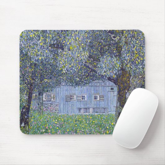 Bauernhof, Gustav Klimt Mousepad (Mit Mouse)