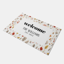 Bauernhof Herbst Familie Personalisiert Name Willk