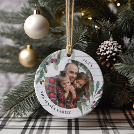 Bauernhof Holly | Ferien-Foto Personalisiert Keramik Ornament