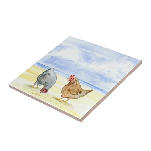 BAUERNHOF-HUHN-FLIESE, REIZENDES HENNE-ESSEN FLIESE (Seite)