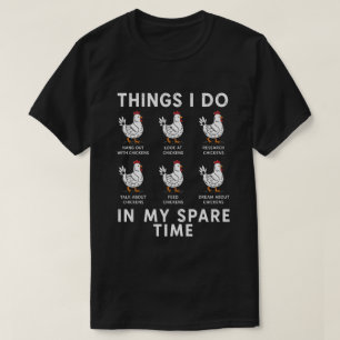 Bauernhof Humor Geflügelliebhaber Geschenkidee T-Shirt