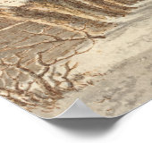 Bauernhof im Winter - Jacob Cats Kunstgewerbe Poster (Ecke)