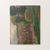 "Bauernhof in der Bretagne" von Paul Gauguin Puzzle (Vertikal)