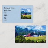 Bauernhof in der Ferne Visitenkarte (Vorne/Hinten)