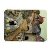 Bauernhof in der französischen Straße Magnet (Horizontal)