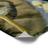 Bauernhof in der französischen Straße Poster (Ecke)