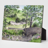 Bauernhof in der Nähe von Thirlmere, Lake District Fotoplatte (Seite)