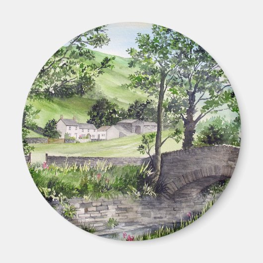 Bauernhof in der Nähe von Thirlmere, Lake District Magnet (Vorne)