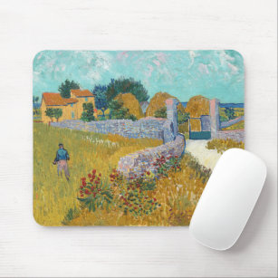 Bauernhof in der Provence   Vincent Van Gogh Mousepad