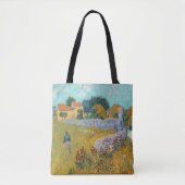 Bauernhof in der Provence | Vincent van Gogh Tasche (Vorderseite)