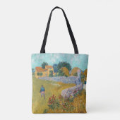 Bauernhof in der Provence | Vincent van Gogh Tasche (Rückseite)