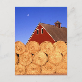 Bauernhof in Iowa Postkarte