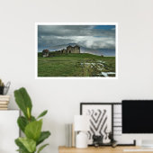 Bauernhof in Island Poster (Heimbüro)