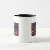 Bauernhof-Innen- oder scherende Schafe Tasse (Zentrum)