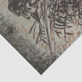 Bauernhof Jagd Ephemera Decoupage Seidenpapier (Ausschnitt)