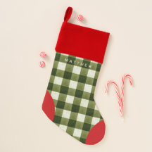 Bauernhof Karo Green Buffalo Kariert mit Namen