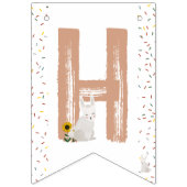 Bauernhof Kinder glücklich Geburtstag Wimpelkette (Zweite Fahne)