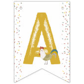 Bauernhof Kinder glücklich Geburtstag Wimpelkette (Dritte Fahne)