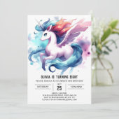 Bauernhof Kinder Pferd Geburtstag Einladung (Stehend Vorderseite)