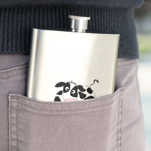 Bauernhof-Kuh Flachmann (Beispiel)