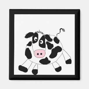 Bauernhof-Kuh-T-Shirts und Geschenke Magnet