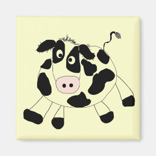 Bauernhof-Kuh-T-Shirts und Geschenke Magnet
