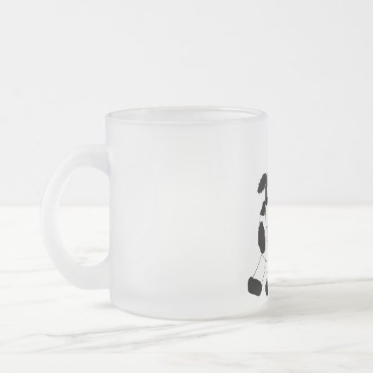 Bauernhof-Kuh-T-Shirts und Geschenke Mattglastasse (Links)