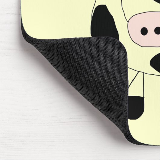 Bauernhof-Kuh-T-Shirts und Geschenke Mousepad (Ecke)