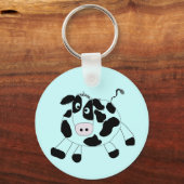 Bauernhof-Kuh-T-Shirts und Geschenke Schlüsselanhänger (Vorderseite)