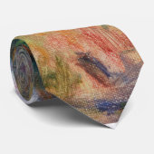 Bauernhof (La Ferme) - Pierre-Auguste Renoir Krawatte (Gerollt)