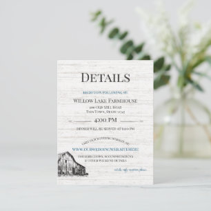 Bauernhof Landstall Sketch Details Info Enclosu Begleitkarte