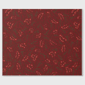 Bauernhof Laubwald Muster Geschenkpapier (Flach)