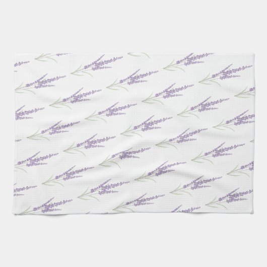 Bauernhof Lavendel Kräuterpflanze Blume Mundstück Geschirrtuch (Horizontal)