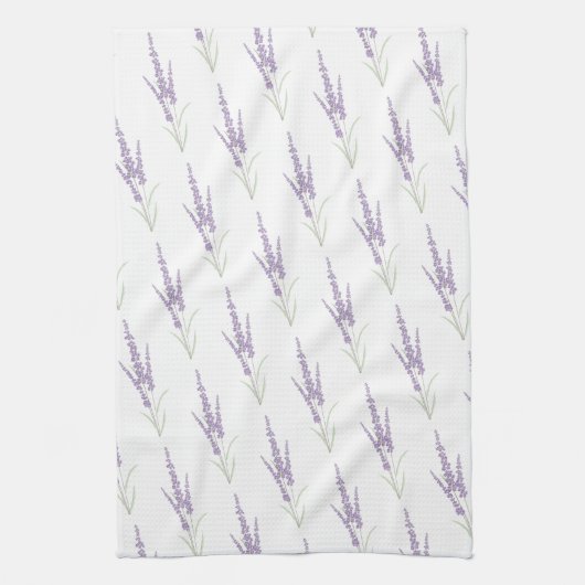 Bauernhof Lavendel Kräuterpflanze Blume Mundstück Geschirrtuch (Vertikal)