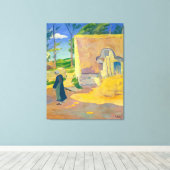 Bauernhof Le Pouldu Leinwanddruck (Insitu (Holzboden))