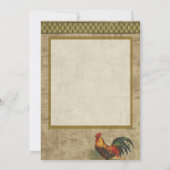 Bauernhof-Leben Einladung (Rückseite)