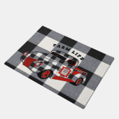 Bauernhof-Leben Fußmatte (Schrägansicht)