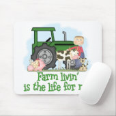 Bauernhof Livin (Junge) Mousepad (Mit Mouse)