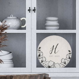 Bauernhof Magnolia Blume nach Maß Jahr Schneidebrett