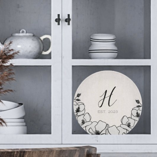 Bauernhof Magnolia Blume nach Maß Jahr Schneidebrett