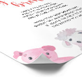 Bauernhof - Mein Wasser ist kaputt Poster (Ecke)