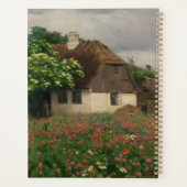 Bauernhof mit Wiese-Blume Planer (Rückseite)