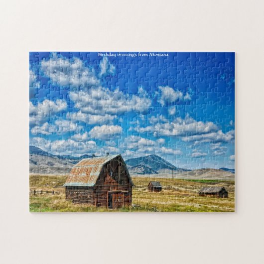Bauernhof Montana. Jigsaw Puzzle (Horizontal)