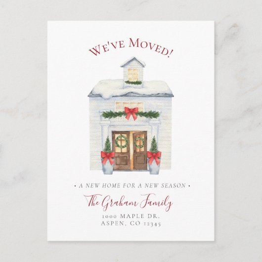 Bauernhof Neue Zuhause Wir haben die Postkarte ver (Vorderseite)