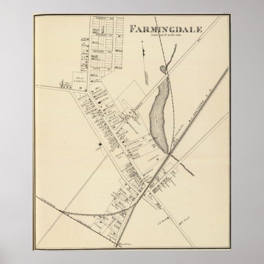 Bauernhof, New Jersey Poster (Vorne)